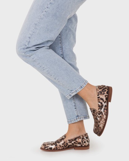 Wonders.com | Mocasines CORO 11 Animal Print A-4611 LEOMET