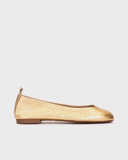Wonders.com | Bailarinas LULU 01 Oro A-4701 PERL
