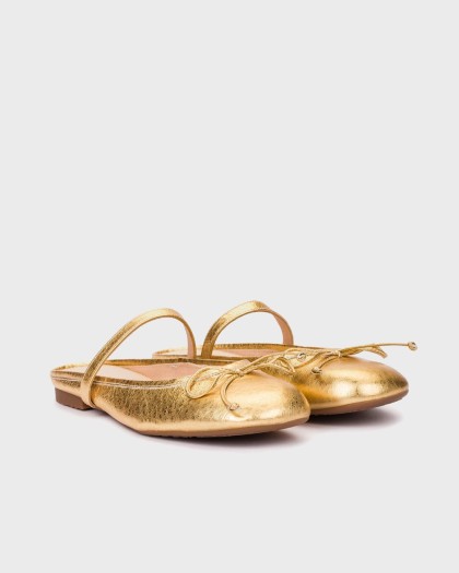 Wonders.com | Bailarinas LULU 02 Oro A-4702 PERL