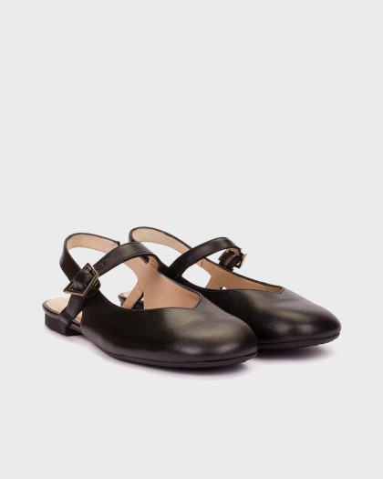 Wonders.com | Bailarinas LULU 03 Negras A-4703 SAUVAG