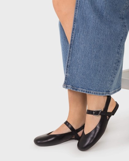 Wonders.com | Bailarinas LULU 03 Negras A-4703 SAUVAG
