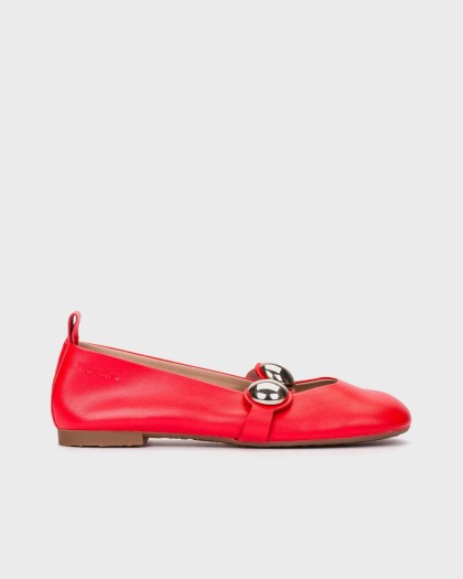 Wonders.com | Bailarinas LULU 04 Rojas A-4704 SAUVAG