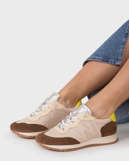Wonders.com | Deportivas TOWANDA 02 Beige A-4802 COMB.