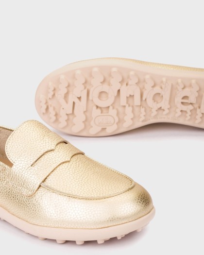 Wonders.com | Mocasines FLYFIT 01 Oro A-5001 MAX
