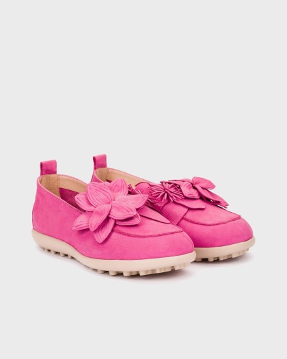 Wonders.com | Mocasines FLYFIT 05 Fucsia A-5005 NUBUK