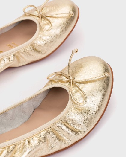Wonders.com | Bailarinas BO 12 Oro A-61112 PERL