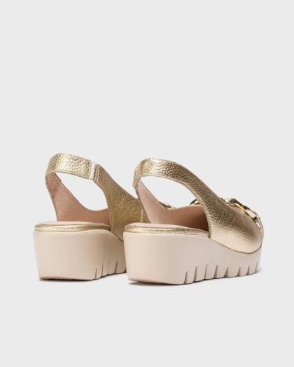 Wonders.com | Gold GALE Slingback C-33331 MAX