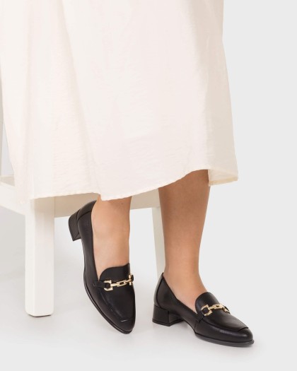 Wonders.com | Mocasines ALONDRA 30 Negros C-6030 SAUVAG