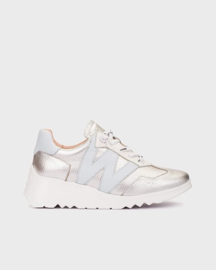 Wonders.com | Deportivas KYOTO 70 Plata E-6770 COMB.