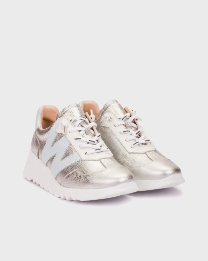 Wonders.com | Deportivas KYOTO 70 Plata E-6770 COMB.
