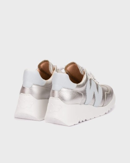 Wonders.com | Deportivas KYOTO 70 Plata E-6770 COMB.