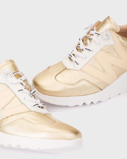 Wonders.com | Deportivas KYOTO 70 Oro E-6770 COMB.