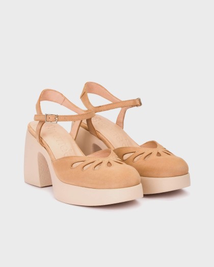 Wonders.com | Sandalias LADY 91 Marrones H-4991 NUBUK