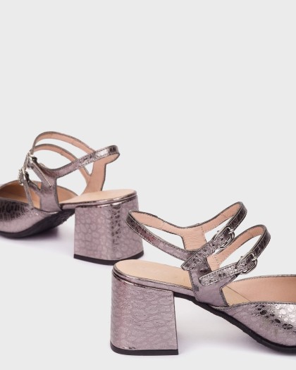 Wonders.com | Tacones ANILA 02 Plomo H-6802 PERL