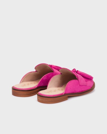 Wonders.com | Mules CORO 10 Fucsia A-4610 NUBUK
