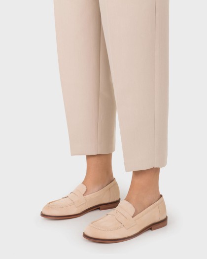 Wonders.com | Mocasines CORO 11 Beige A-4611 NUBUK