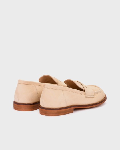 Wonders.com | Mocasines CORO 11 Beige A-4611 NUBUK