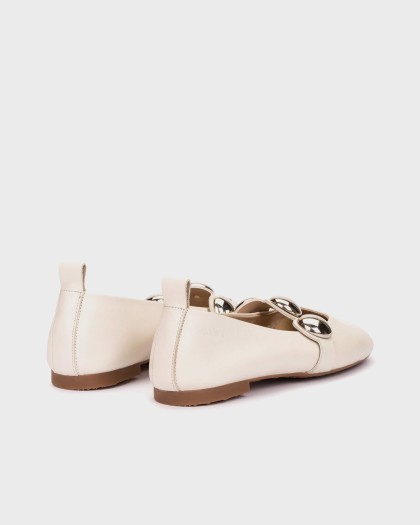 Wonders.com | Bailarinas LULU 04 Blancas A-4704 SAUVAG