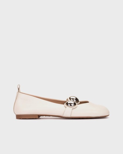 Wonders.com | Bailarinas LULU 04 Blancas A-4704 SAUVAG