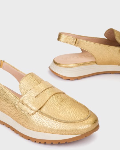 Wonders.com | Mocasines TOWANDA 03 Oro A-4803 MAX