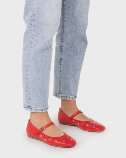 Wonders.com | Merceditas PEPA 42 Roja A-86142 SAUVAG