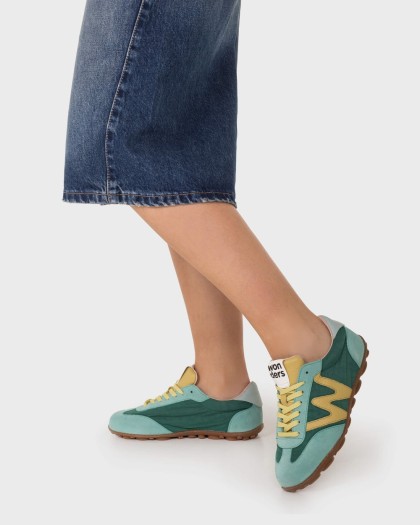 Wonders.com | Deportivas NYSA 01 Verdes AP-2101 COMB.