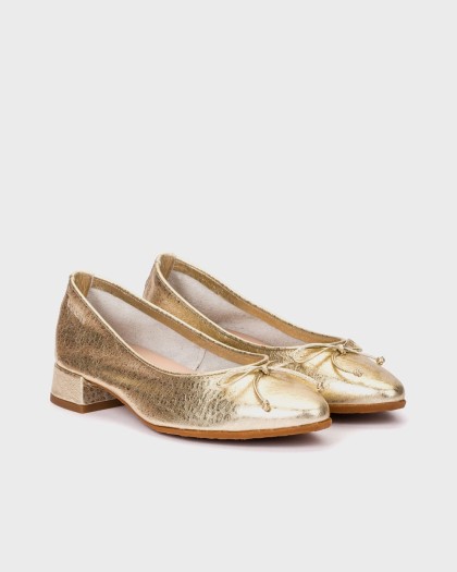 Wonders.com | Bailarinas EVOW 01 Oro B-9701 PERL