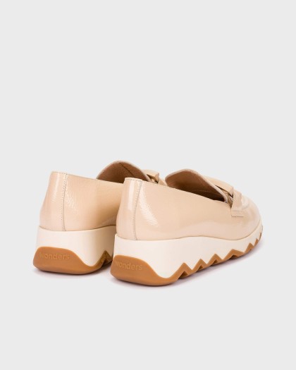 Wonders.com | Mocasines SIMON 20 Beige C-7620 LACK