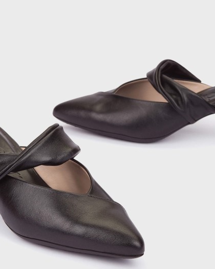 Wonders.com | Mules FLEXFIT 32 Negros G-7132 SAUVAG