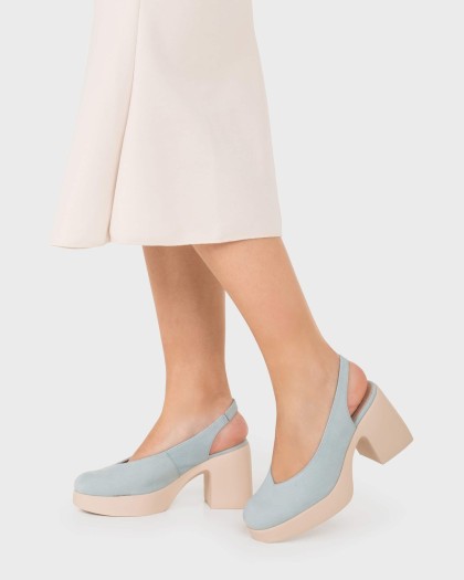 Wonders.com | Destalonados LADY 90 Azules H-4990 NUBUK