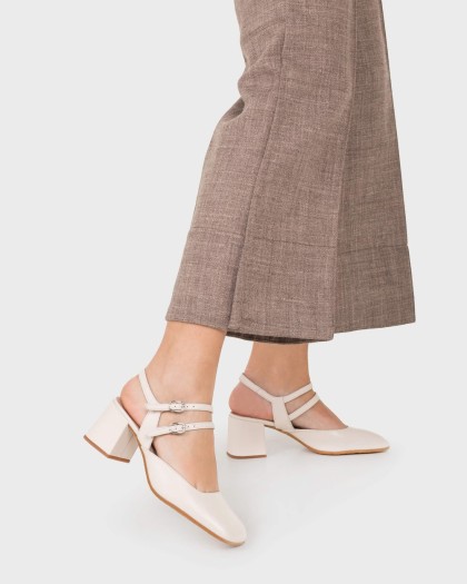 Wonders.com | Tacones ANILA 02 Blancos H-6802 SAUVAG