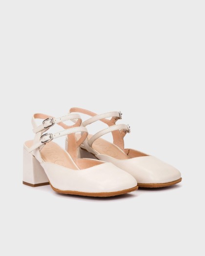 Wonders.com | Tacones ANILA 02 Blancos H-6802 SAUVAG