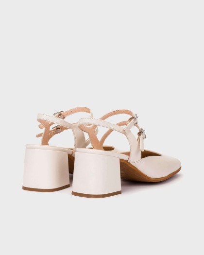 Wonders.com | Tacones ANILA 02 Blancos H-6802 SAUVAG
