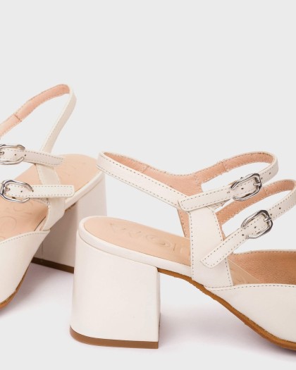 Wonders.com | Tacones ANILA 02 Blancos H-6802 SAUVAG