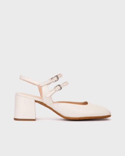 Wonders.com | Tacones ANILA 02 Blancos H-6802 SAUVAG