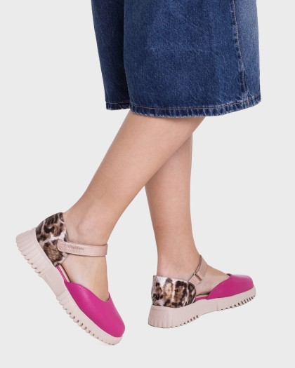 Wonders.com | Zapatos FLEXFLY 12 Fucsia A-4412 WIL/LEO/MA