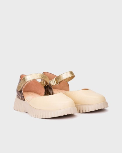 Wonders.com | Zapatos FLEXFLY 12 Crema A-4412 WIL/LEO/MA