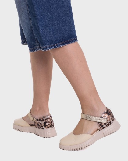Wonders.com | Zapatos FLEXFLY 12 Crema A-4412 WIL/LEO/MA