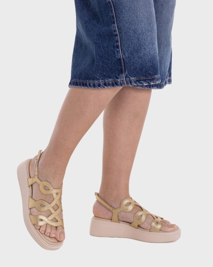 Wonders.com | Sandalias HEAVEN 03 Oro A-4503 MAX