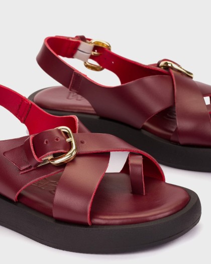 Wonders.com | Sandalias HORIZON 32 Burdeos AB-1332 MOUSSE