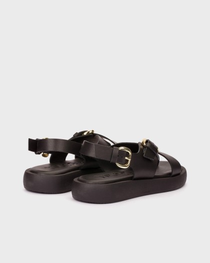 Wonders.com | Sandalias HORIZON 32 Negras AB-1332 MOUSSE