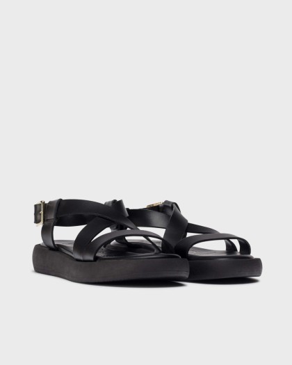Wonders.com | Sandalias AUSTRA Negras AB-1402 COMB.