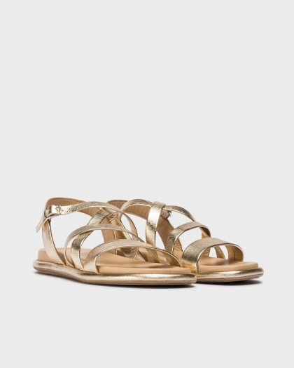 Wonders.com | Sandalias IZORA Oro AT-3402 LAMINATO