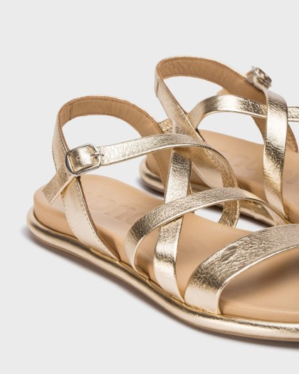 Wonders.com | Sandalias IZORA Oro AT-3402 LAMINATO