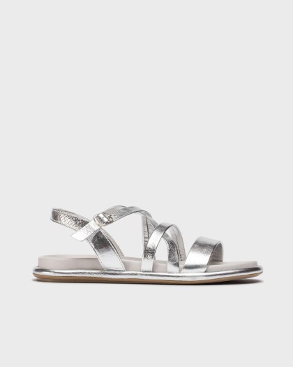 Wonders.com | Silver IZORA Sandal AT-3402 LAMINATO