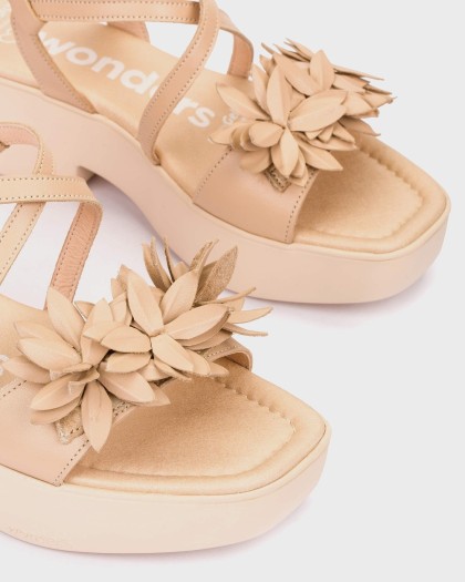 Wonders.com | Sandalias VENUS 02 Beige B-1002 TOKAT