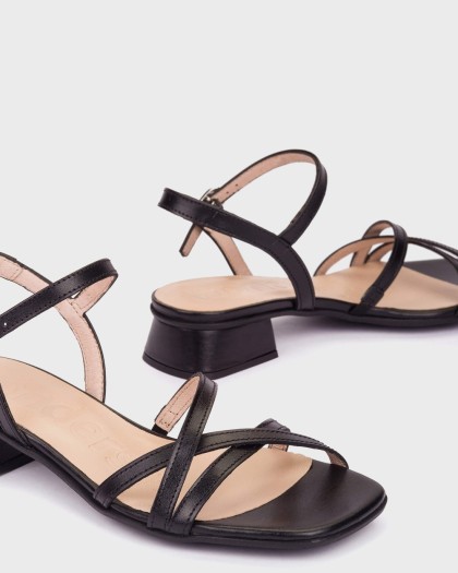 Wonders.com | Sandalias CALIZA 01 Negras B-1101 TOKAT