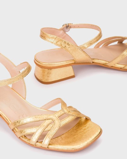 Wonders.com | Sandalias CALIZA 03 Oro B-1103 PERL