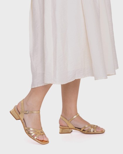 Wonders.com | Sandalias CALIZA 03 Oro B-1103 PERL