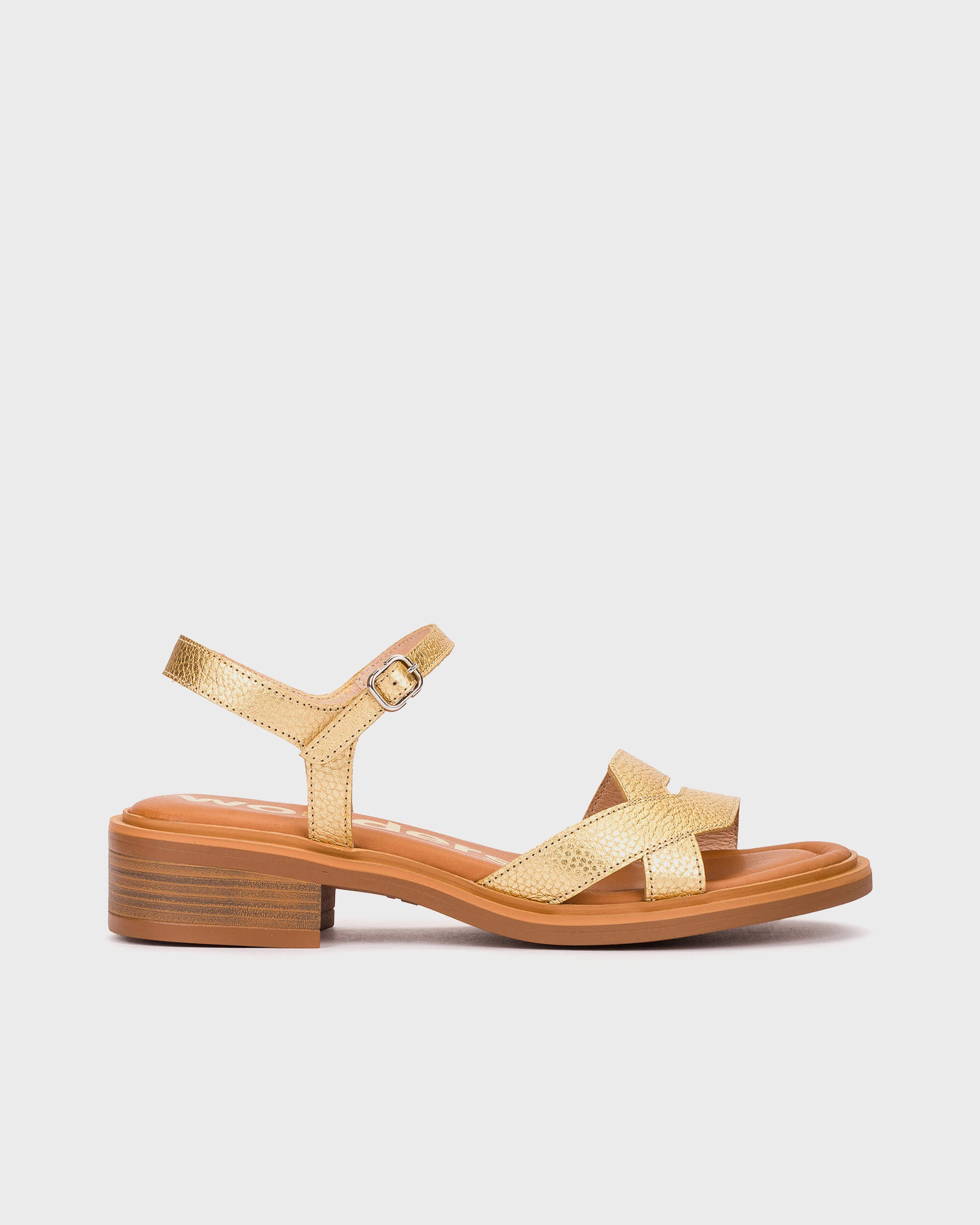 Wonders.com | Sandalias JANET 10 Oro B-9610 MAX